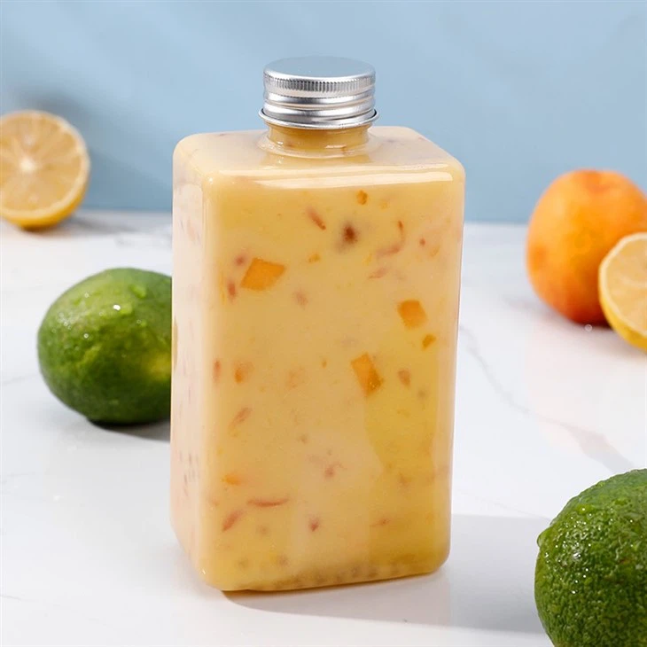 Plastic Square Bottles For Juice Packaging quotation