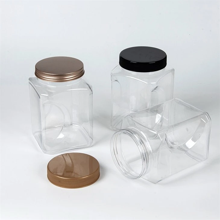 Clear Plastic Food Canisters