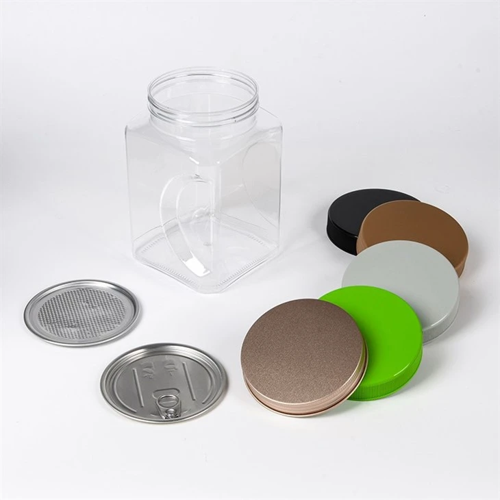 Clear Plastic Food Canisters