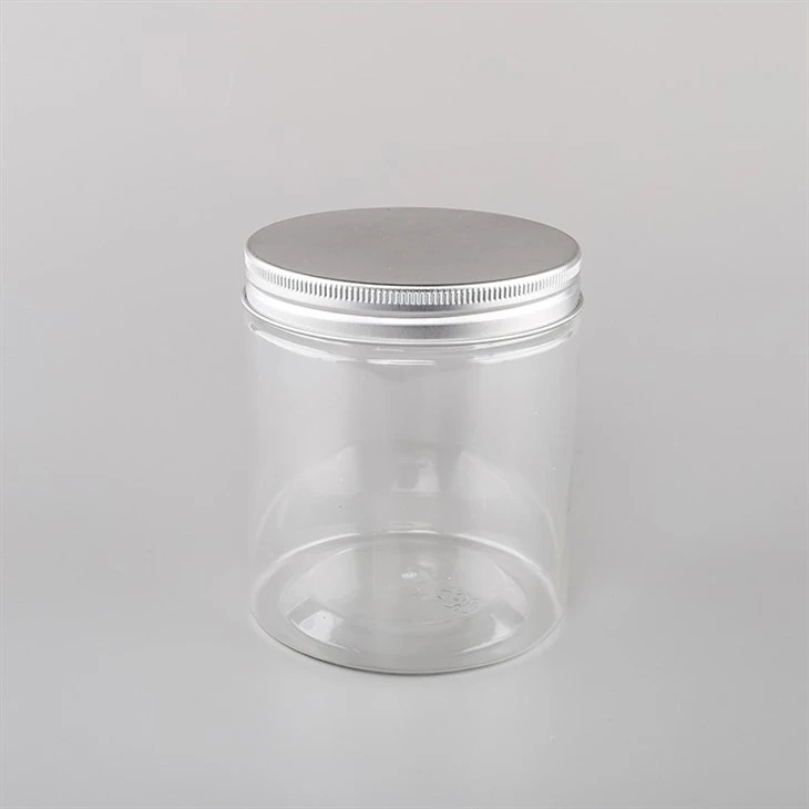 500 Ml Plastic Clear Jars