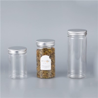 16 Oz Plastic Metal Jars With Lids