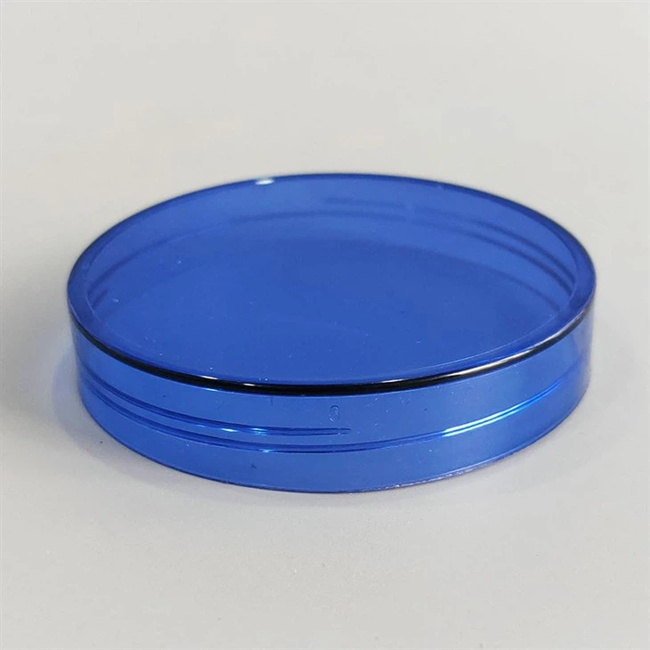 Plastic Jars With Blue Lids
